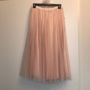 Adrianna Papell tulle midi skirt